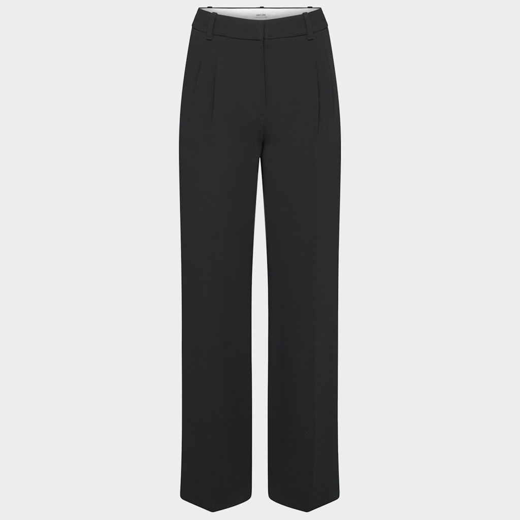 Aritzia Wilfred The Effortless Pant Crepette (Black)